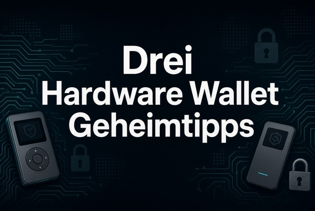 Drei Hardware Wallet Geheimtipps, die noch nicht jeder auf dem Schirm&nbsp;hat